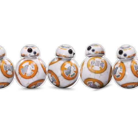 Eureka Star Wars™ BB8 Extra Wide Deco Trim (EU 845384)