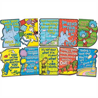 Eureka Dr. Seuss Classic Poster Set (EU 847792)