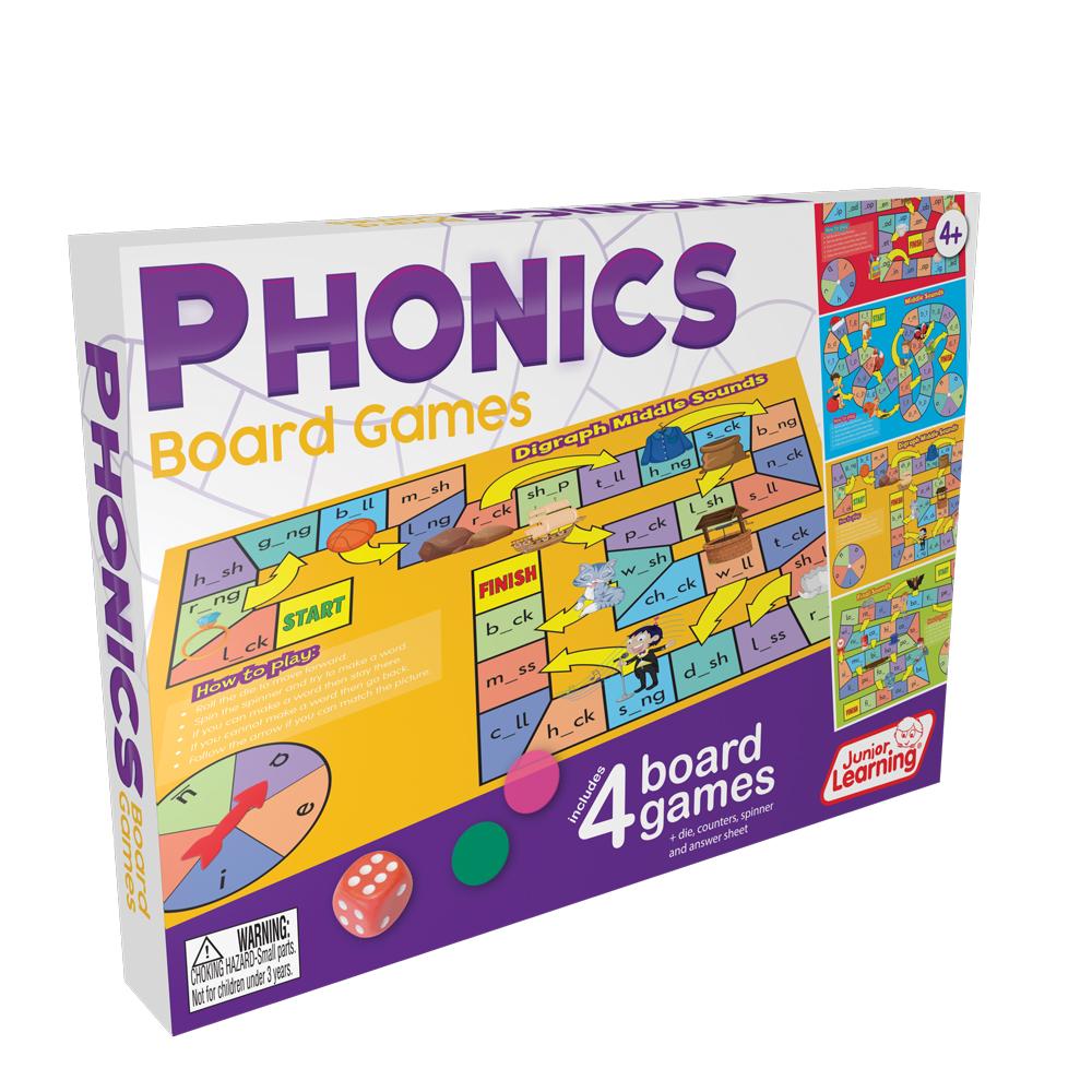 Junior Learning PHONICS Board Game (JL422)