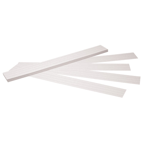 Pacon Sentence Strips, 100 Sheets, White, Lined, 3" x 24" (PAC 5166)