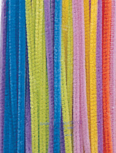 Pacon Creativity Street Regular Chenille Stem Pipe Cleaners, Assorted Colors