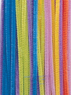 Pacon Creativity Street Regular Chenille Stem Pipe Cleaners, Assorted Colors