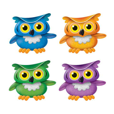 Trend Bright Owls Mini Accents Variety Pack (T 10875)