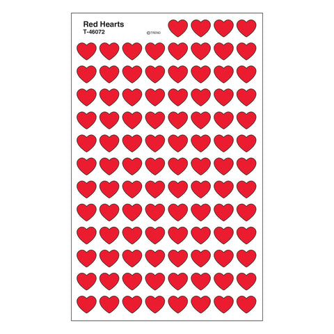 Trend Red Hearts superShapes Stickers (T 46072)